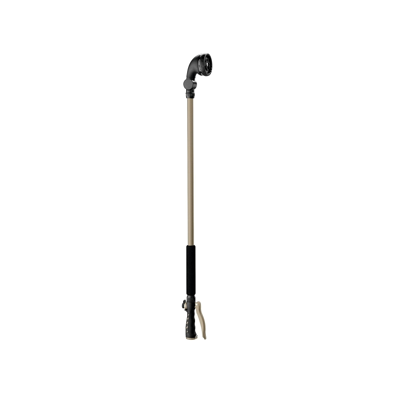 Turret Wand/Ratcheting Head, Orbit Irrigation Products, 9-Spray Pattern, Titanium, 36 in L Wand - 1