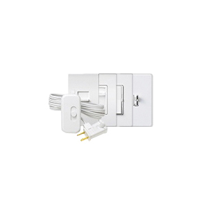 Diva Dimmer Switch, Lutron, 120 V, 150, 600 W, CFL, Halogen, Incandescent, LED Lamp, 3 Way, Black - 1