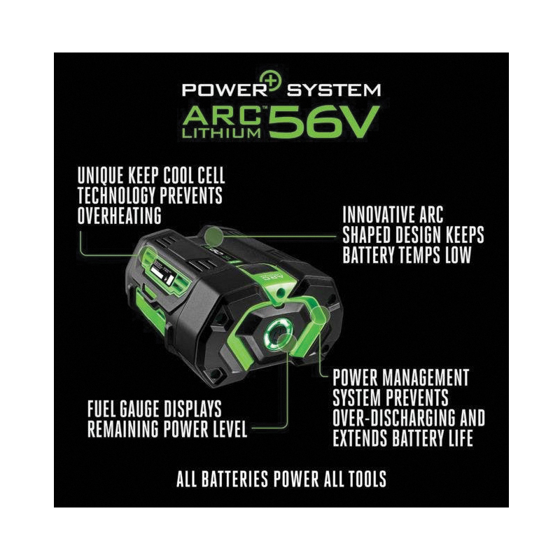 Battery, EGO, 4 Ah, 56V, With Fuel Gauge - 5