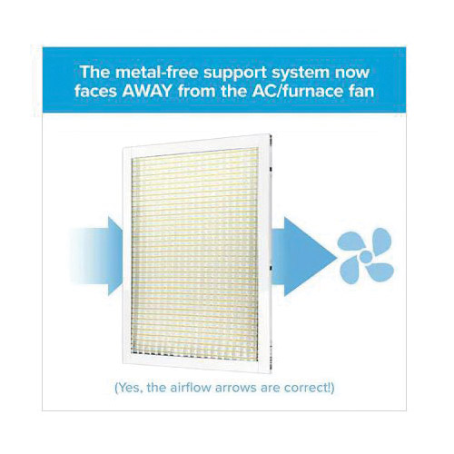 Filtrete 321-4 Air Filter, 24 in L, 18 in W, 5 MERV, 300 MPR, For: Air Conditioner, Furnace and HVAC System