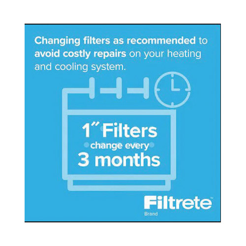 Air Filter, Filtrete, Pleated, MERV 13, MPR 1900, 14 x in 20 x in 1 in - 3