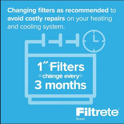 Air Filter, Filtrete, Pleated, MERV 13, MPR 1900, 16 x in 25 x in 1 in - 3