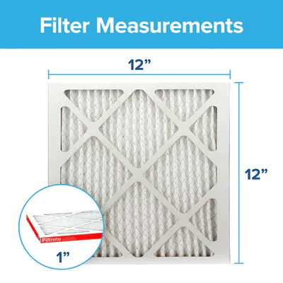 Filtrete 9810-4 Allergen Defense Air Filter, 12 in L, 12 in W, 11 MERV, 1000 MPR, Polypropylene Frame - 2