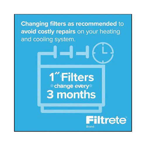 Air Filter, Filtrete, Pleated, MERV 13, MPR 1900, 16 x in 20 x in 1 in - 3