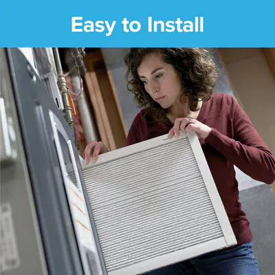 Air Filter, Filtrete, 30 in L, 20 in W, 12 MERV, 1500 MPR, For: Air Conditioner, Furnace and HVAC System - 4