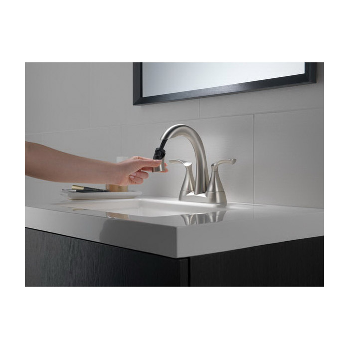 Sandover Bath Faucet, Delta, 2-Handle, Brushed Nickel - 3