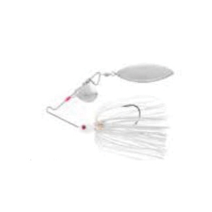 BLSP18-8 Fishing Lure, Classic Mini Spinnerbait, Silicone, White Lure