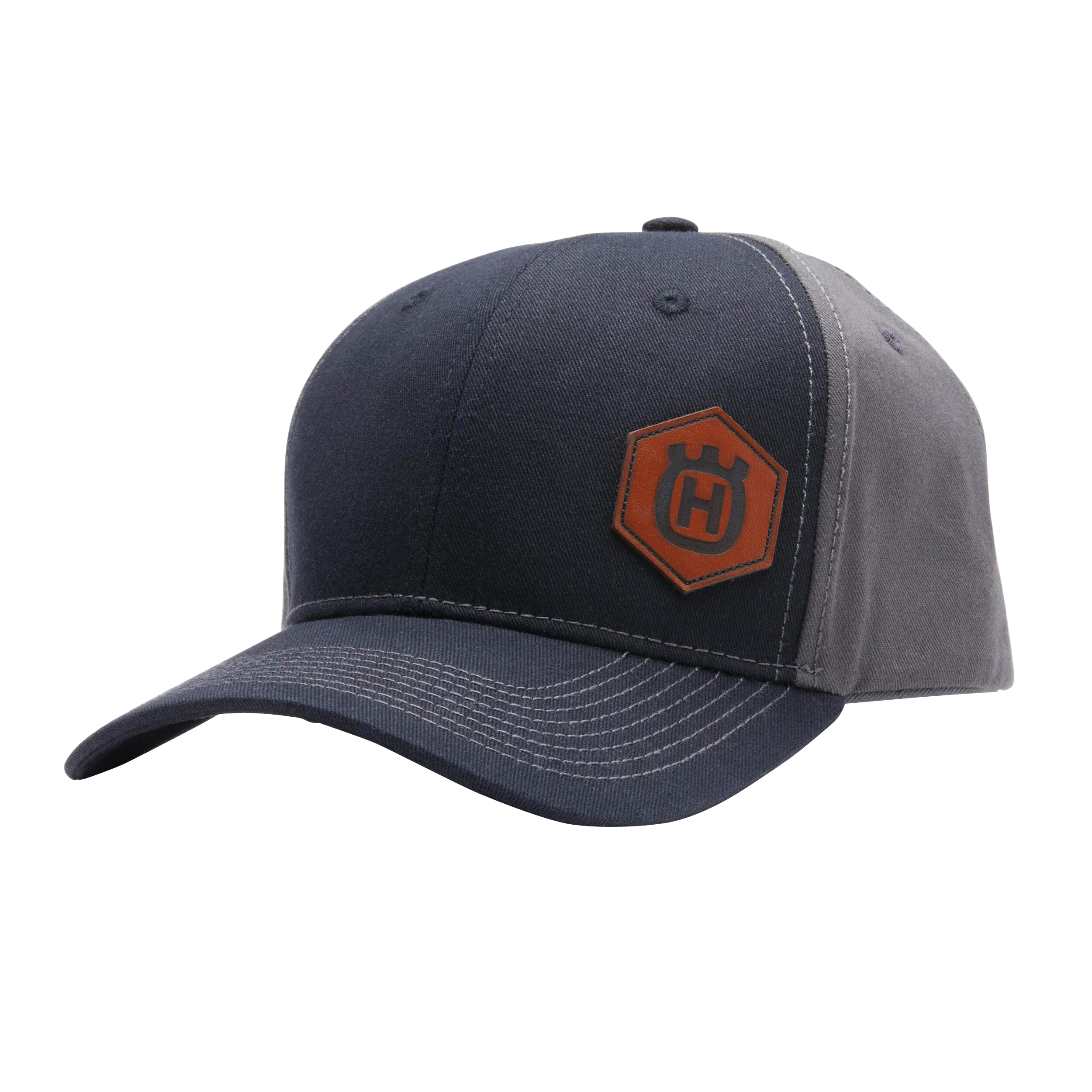 Husqvarna All Xplorer Wear Series 535425501 Hat, H Logo Patch, Unisex, One-Size, Cotton/Leather/Plastic/Polyester