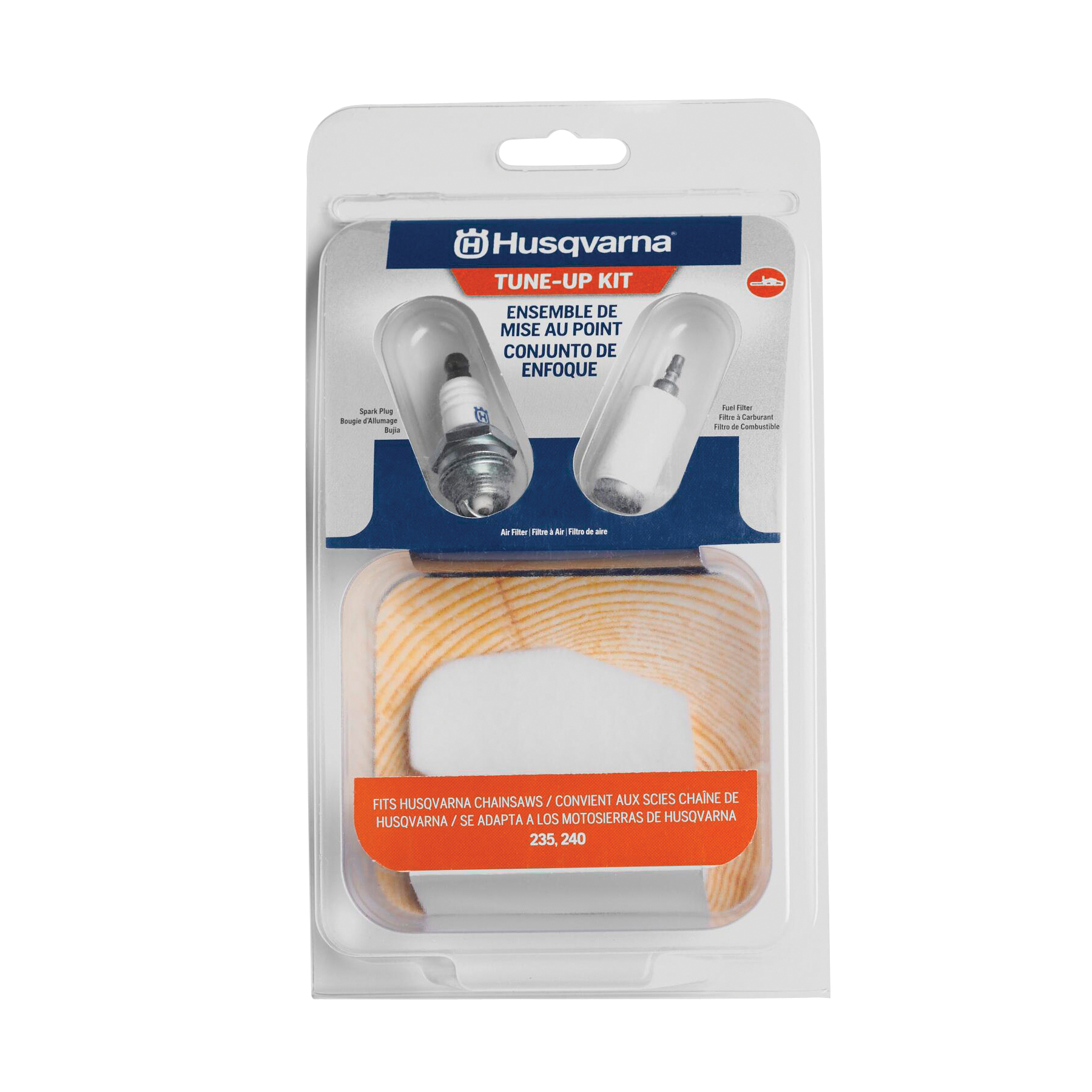 Husqvarna 599333201 Saw Tune-Up Kit, Specifications: 100 g Gross Weight, Includes: Fuel Filter, Air Filter