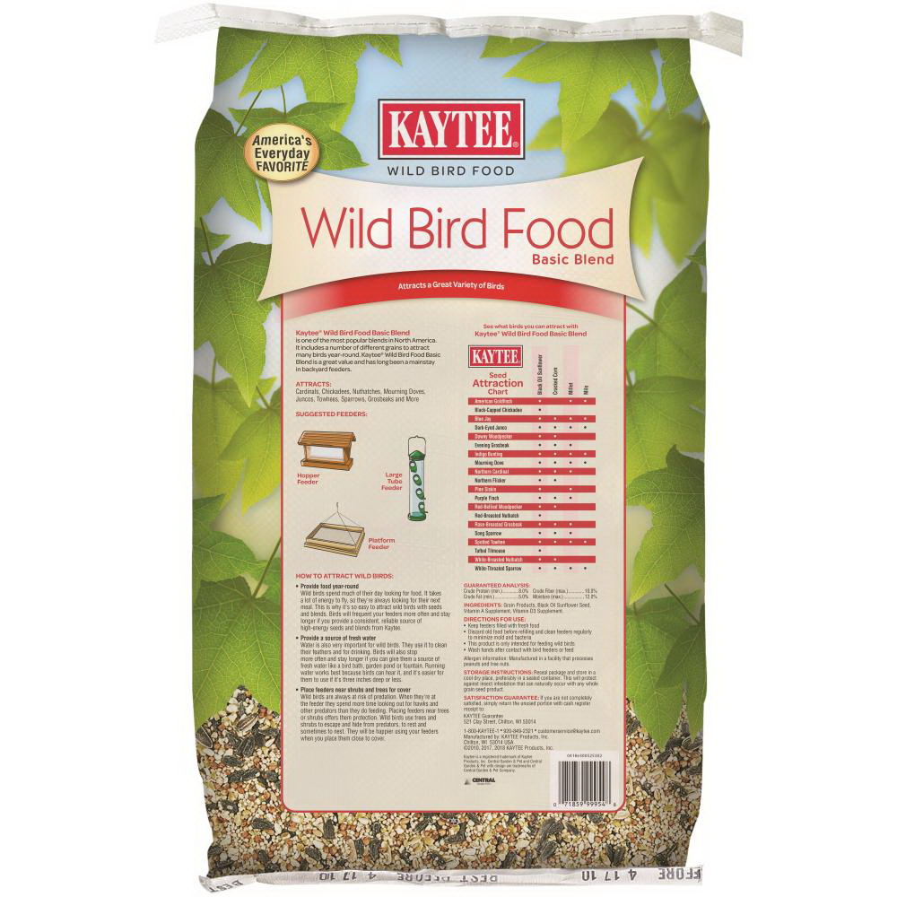 Kaytee 100501448 Wild Bird Food, 40 lb Bag - 2