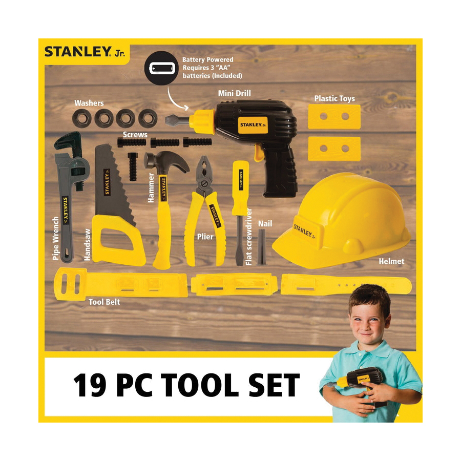 Stanley Jr. Battery Operated Toy Drill