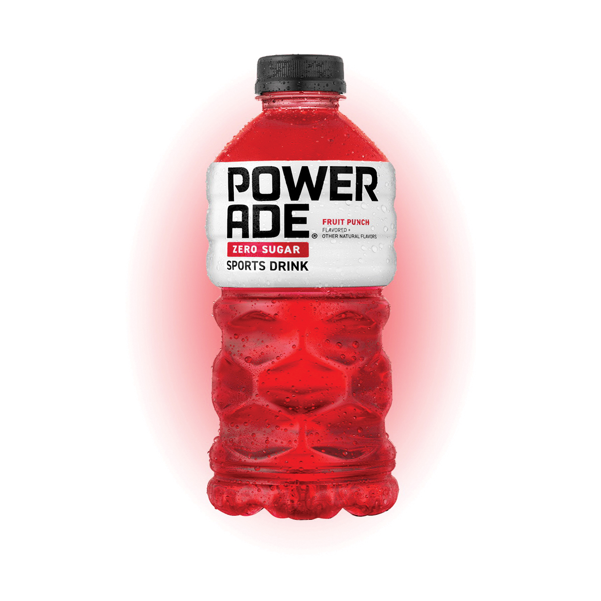 Zero Sugar 156846 Sports Drink, Liquid, Fruit Punch Flavor, 28 fl-oz Bottle