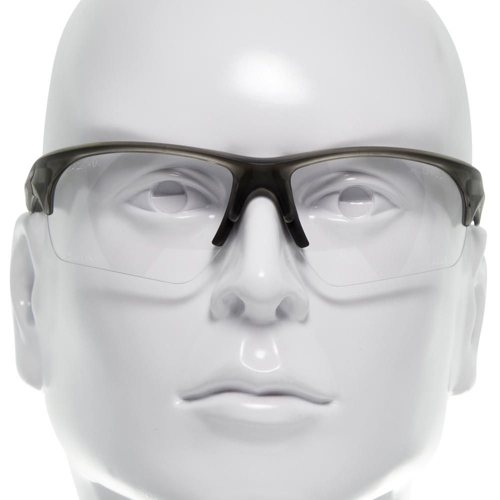 Allen 2383 Safety Glasses, Clear Lens, Anti-Fog, Anti-Scratch, UV Lens, Polycarbonate Lens, UV Protection: Yes