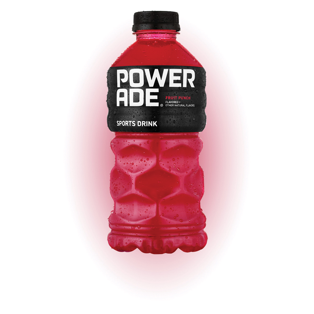 156843 Sports Drink, Liquid, Fruit Punch Flavor, 28 fl-oz Bottle