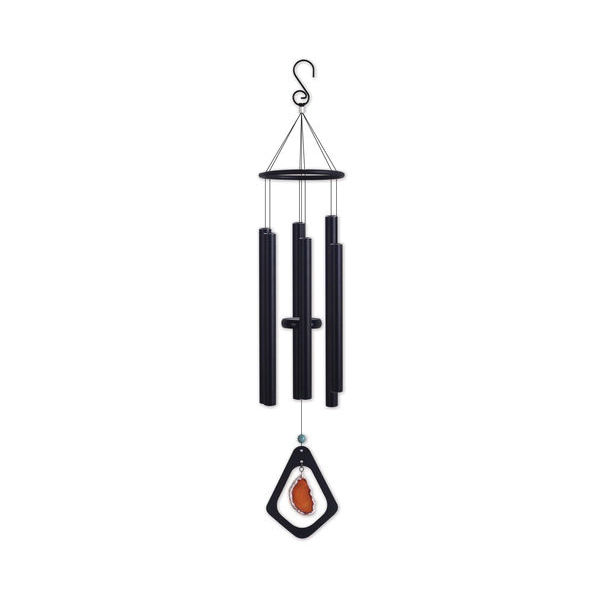 93264 Wind Chime, Orange Agate