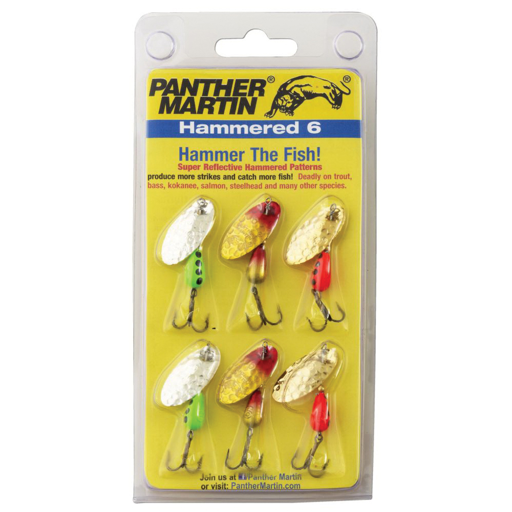 Panther Martin PMHM6 Fishing Lure Kit, Spinner, Bass, Cra