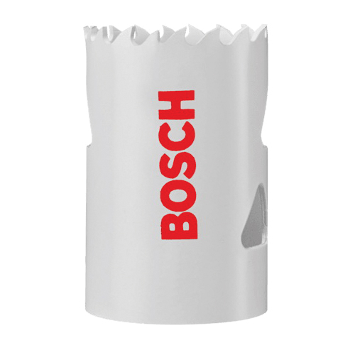 Hole Saw, Bosch, 1-3/8 in Dia, 1-3/4 in D Cutting, 5 TPI, Bi-Metal Cutting Edge - 1
