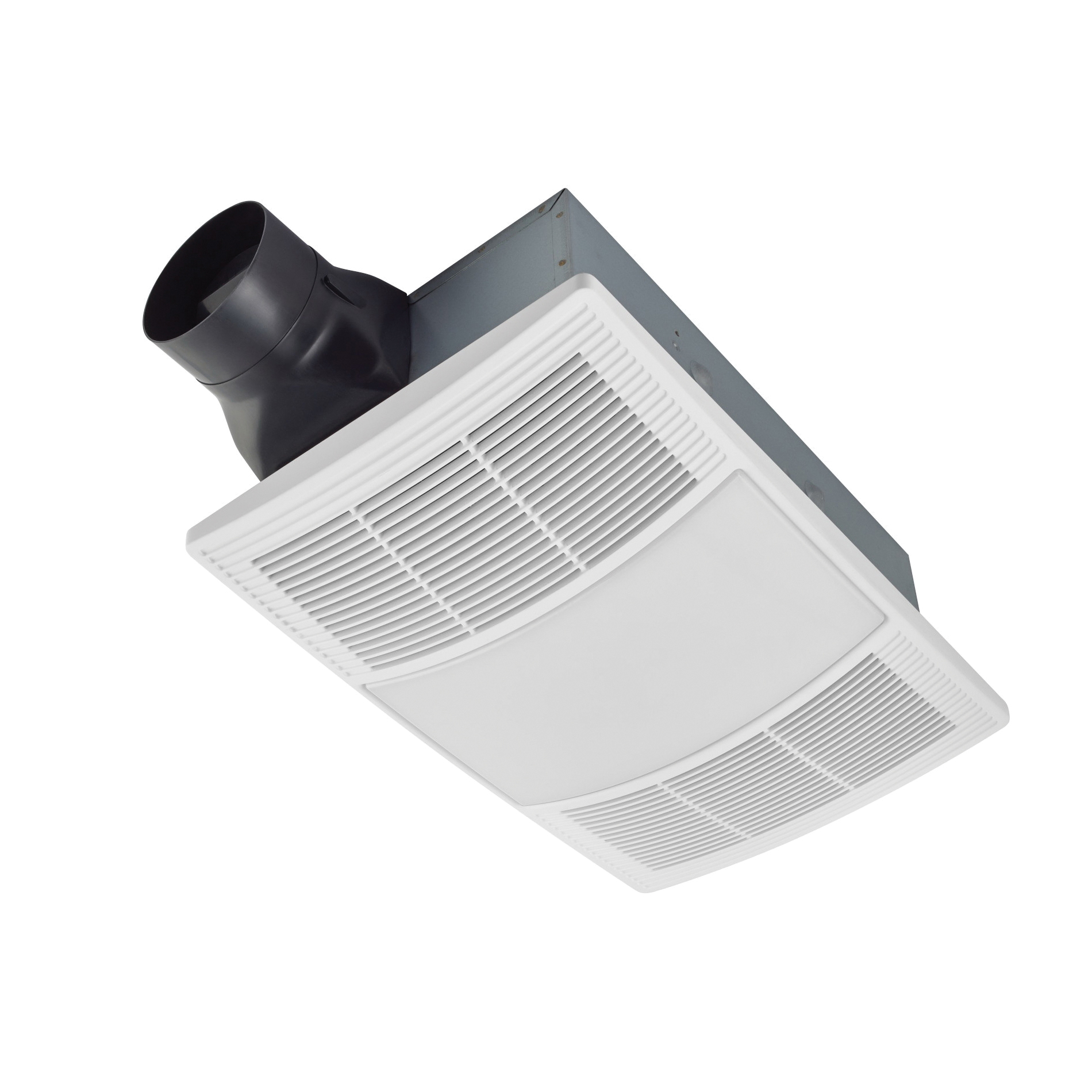 PowerHea BHFLED110 Heater Exhaust Fan with Light, 14 A, 120 V, 110 cfm Air, 2 sones, LED Lamp, 4 in Duct
