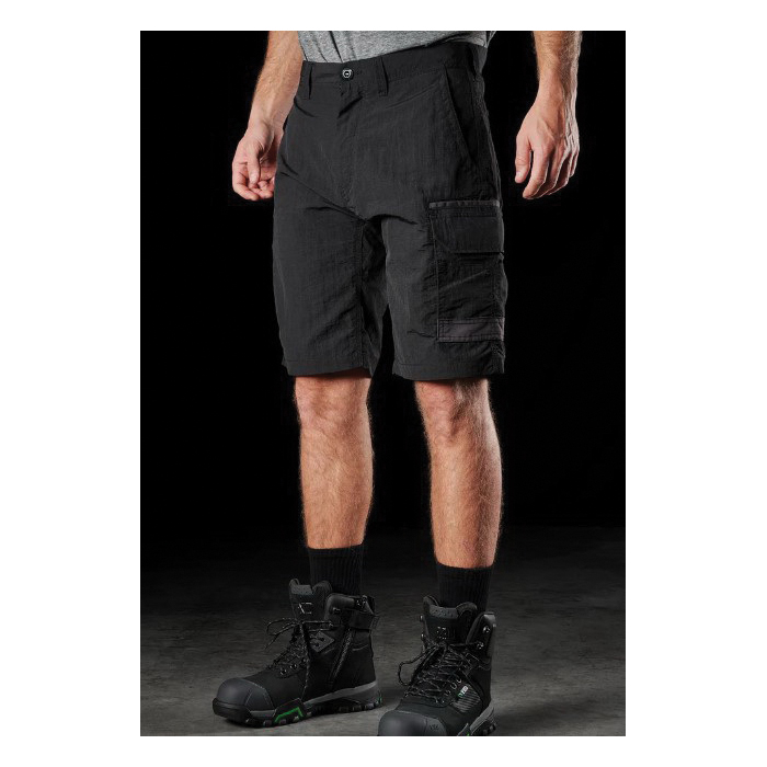 FXD LS-1 BLK 40 Shorts, 40 in, Canvas/Polyester, Black - 1