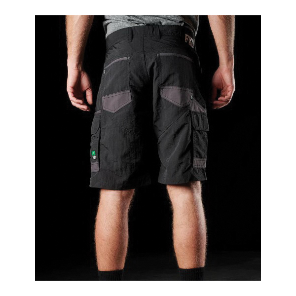 FXD LS-1 BLK 40 Shorts, 40 in, Canvas/Polyester, Black - 5