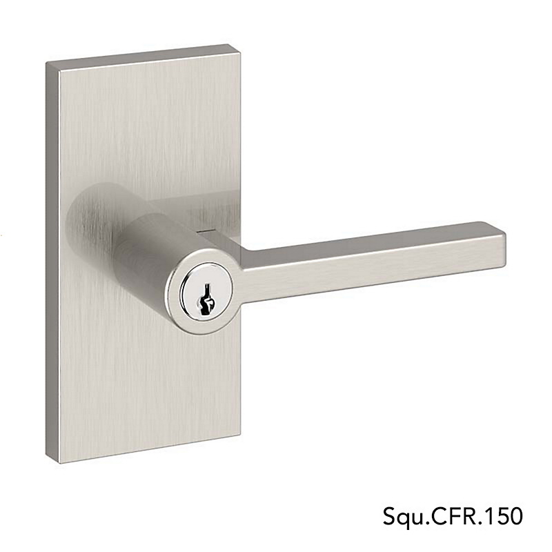 Reserve Door Lever, Passage, Saint Nickel, Baldwin - 3