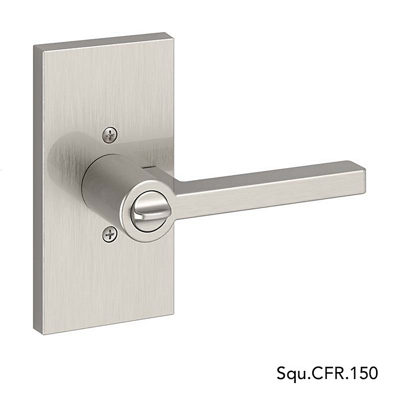 Reserve Door Lever, Passage, Saint Nickel, Baldwin - 4