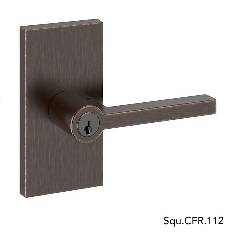Privacy Door Lever, Venetian Bronze, Baldwin - 3