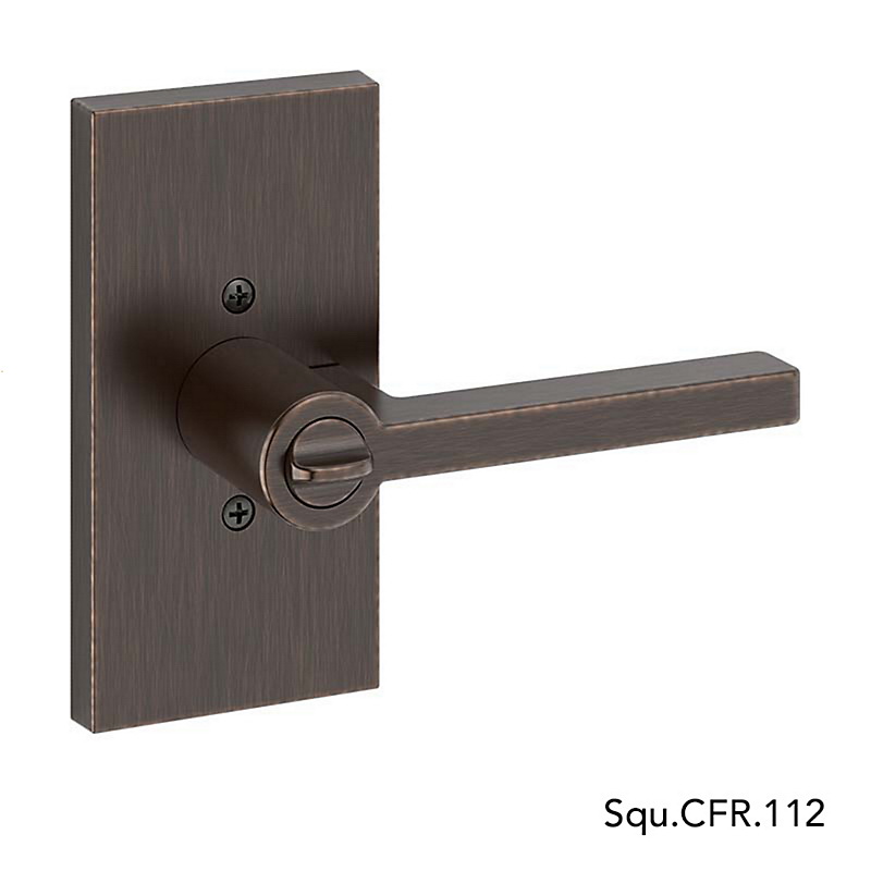 Privacy Door Lever, Venetian Bronze, Baldwin - 4