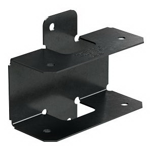 Rigid Tie Outdoor Accents APRTR Decorative Rail Connector, 2-7/8 in L, 3 in W, 20 ga Gauge, Steel