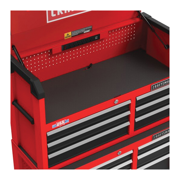 Tool Chest, Craftsman, 6 Drawer, Steel, 41 in W x 25 in H x 16 in D - 3