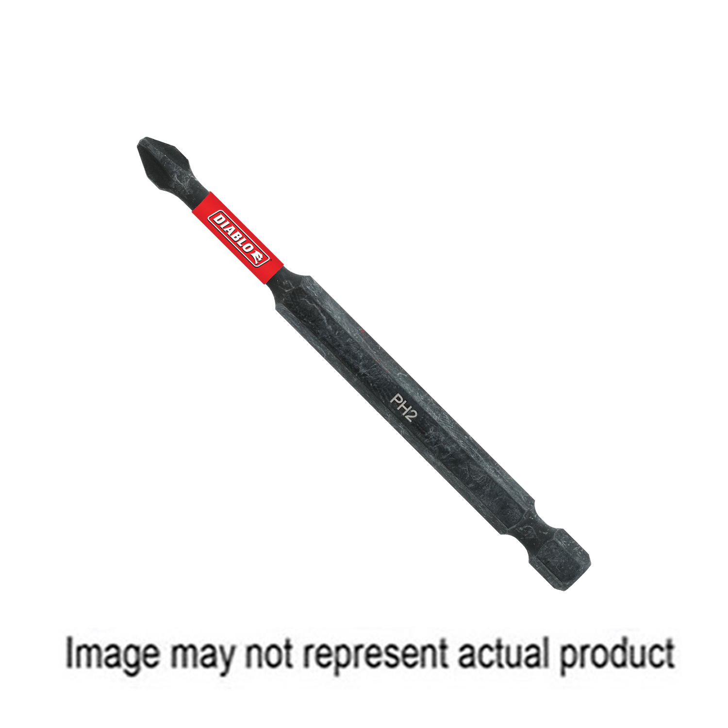 DPH135B Drive Bit, #1 Drive, Phillips Drive, 1/4 in Shank, Hex Shank, 3-1/2 in L
