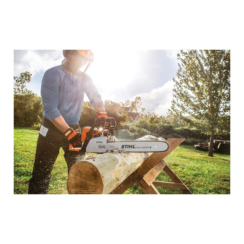 Stihl MS 250 Chainsaw, Gas, 45.4 cc Engine Displacement, 2 Cycle Engine, 35 in Cutting Capacity, 18 in L Bar, RM3 Chain - 4