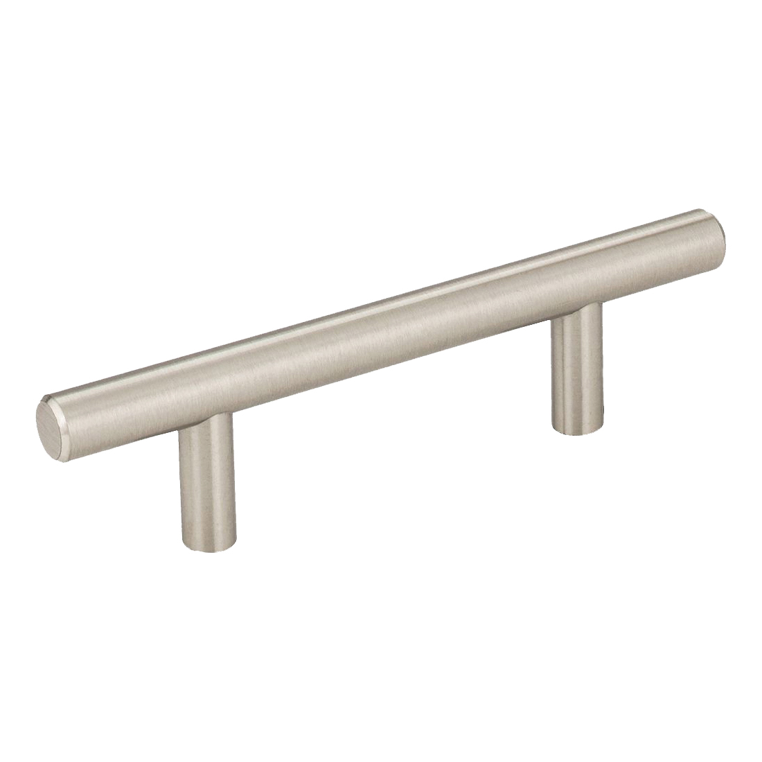 K2943SN-6 Cabinet Pull, Satin Nickel, 5-3/8 in L Handle, 1-3/8 in Projection, Steel, 6/PK