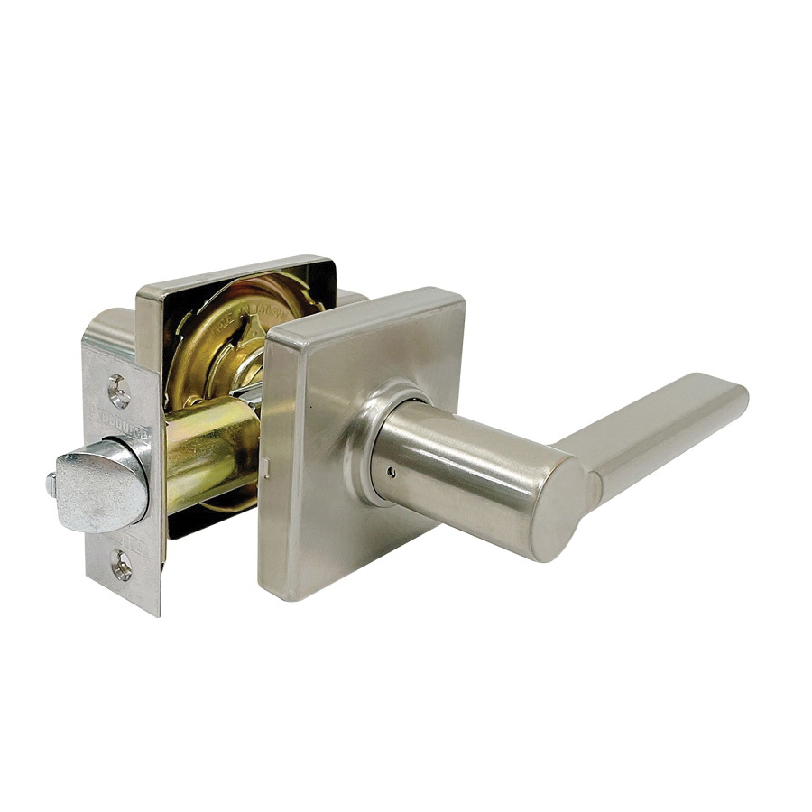 LS3X203YASR4V24 Passage Lever, Satin Nickel, Lever Handle, Metal, Commercial, Residential, 3 Grade