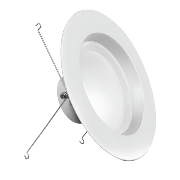 LEDR56HO/6WYCA Recessed Downlight, 14.3 W, 120 V, LED Lamp