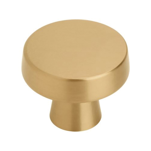 Cabinet Knob, Amerock, Blackrock Series, 1-5/16 in, Zinc, Champagne Bronze - 1