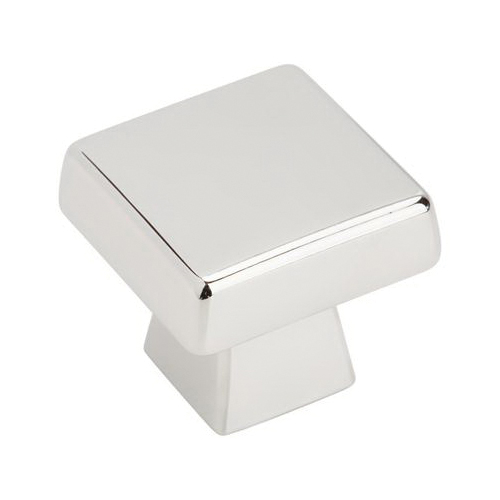 Cabinet Knob, Amerock, Blackrock Series, 1-3/16 in, Zinc, Polished Chrome - 1