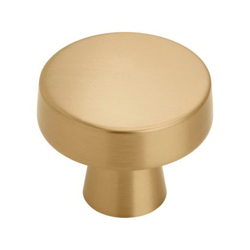 Cabinet Knob, Amerock, Blackrock Series, 1-5/8 in Projection, Zinc, Polished Chrome - 1