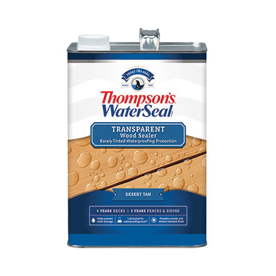 Thompson's WaterSeal TH.091701-16 Wood Sealer, Transparent, Desert Tan, 1 gal