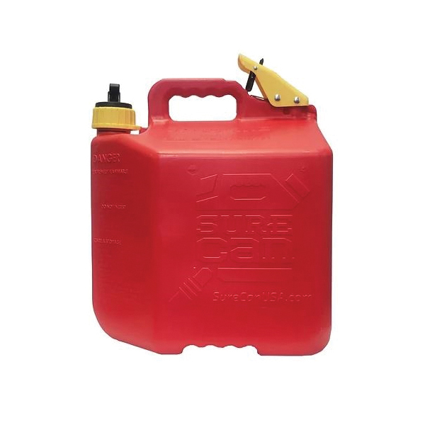 SUREcan SUR5SFG2 Safety Can, 5 gal Capacity, HDPE, Red - 3