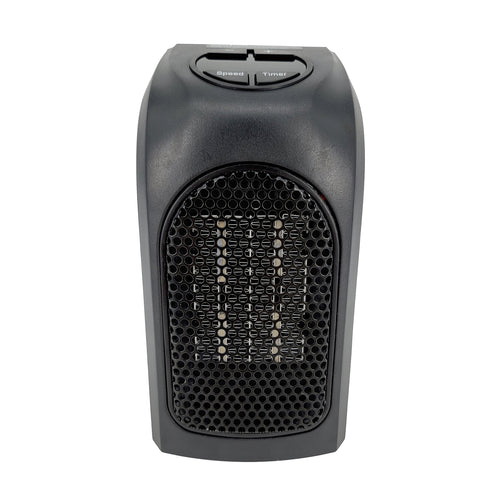Plugin Heater, Warm-Living, Includes Remote, 400 W, Black - 4