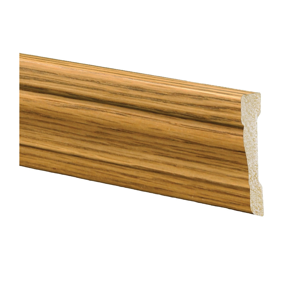 Inteplast Group 43520700802 Casing Moulding, 2-3/8 in W, 11/16 in H, Polystyrene, Ultra Oak