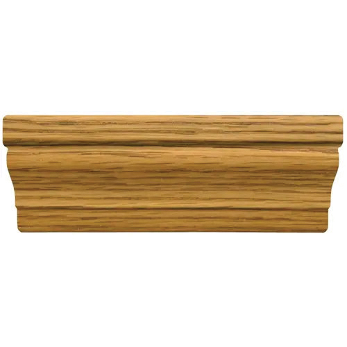 Inteplast Group 43520700802 Casing Molding, 2-3/8 in W, 11/16 in H, Polystyrene, Ultra Oak - 1