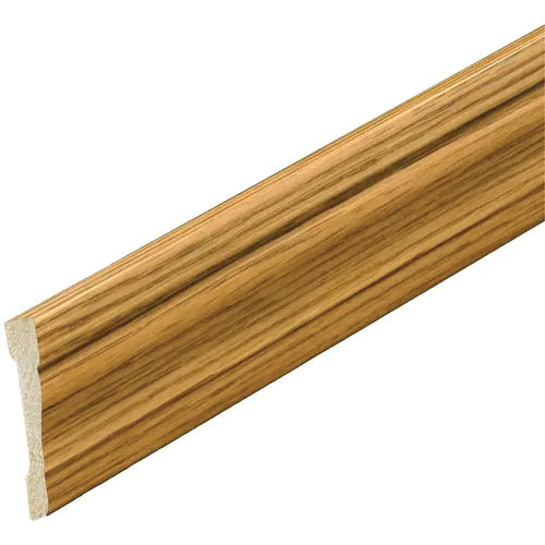 Inteplast Group 43520700802 Casing Molding, 2-3/8 in W, 11/16 in H, Polystyrene, Ultra Oak - 2