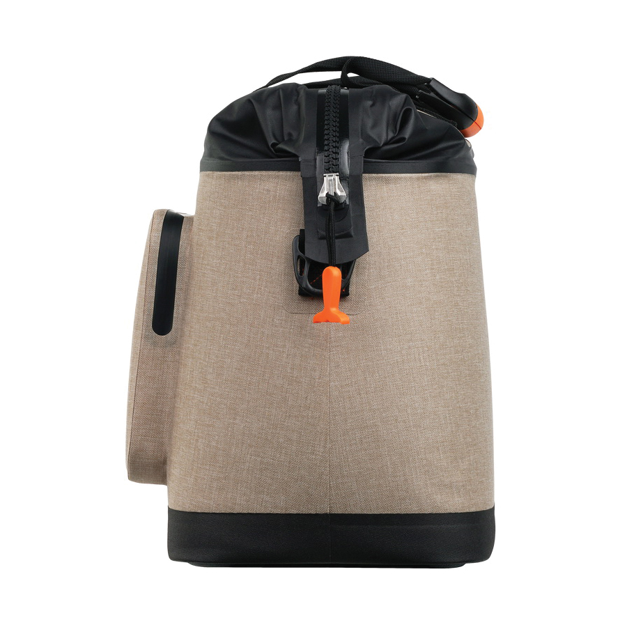Orca Walker Series WTOTA Tote Cooler, 15 in L, 9-1/2 in W, 50 lb, Tan, 24 hr Ice Retention - 3