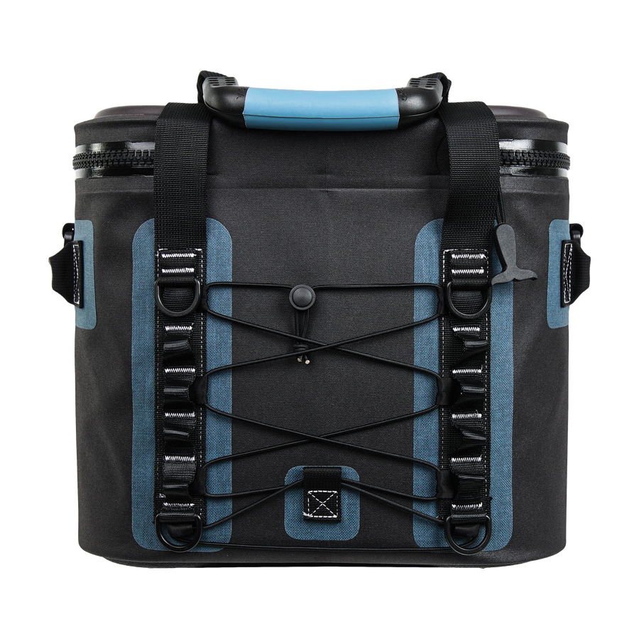 Orca Walker W20SB Soft Side Cooler, 14-1/2 in L, 11 in W, 50 lb Capacity, Meta-Polymer/TPU, Slate Blue - 3