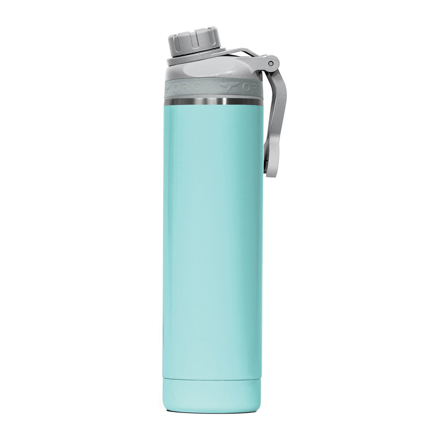 Hydra Series ORCHYD22SF/SF/GY Bottle, 22 oz, 18/8 Stainless Steel/Copper, Seafoam, Powder-Coated