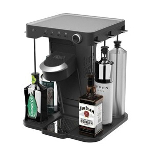 Black+Decker BEHB101 Cocktail Maker, 25 oz Capacity, Metal/Stainless Steel, Black - 2