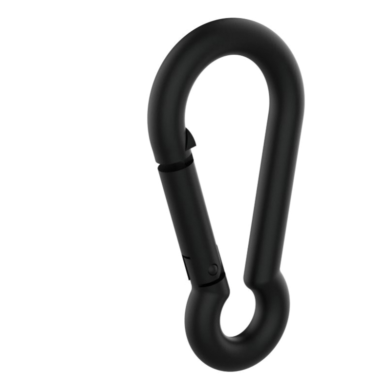 N820-092 Interlocking Spring Snap, 1/4 x 2 in, 146 lb Working Load, Steel, Storm Shine