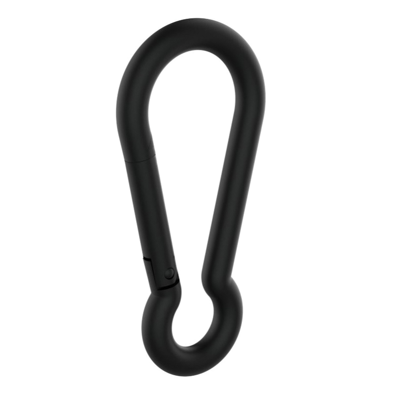 N820-094 Interlocking Spring Snap, 5/8 x 4-3/4 in, 738 lb Working Load, Steel, Storm Shine